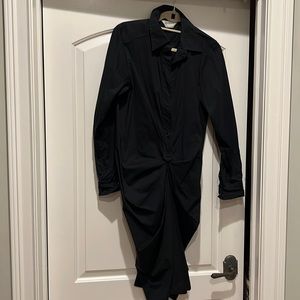 MaxMara Vintage Navy Shirtdress